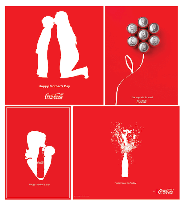 mothers day marketing ideas - coke ads