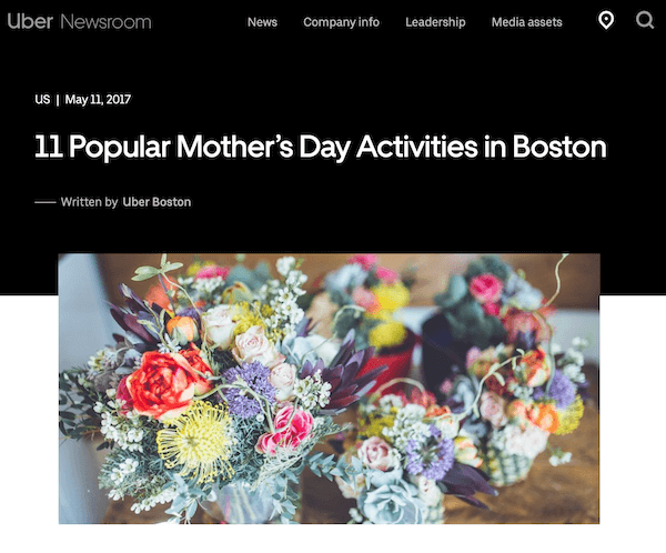 mothers day marketing ideas - things to do list