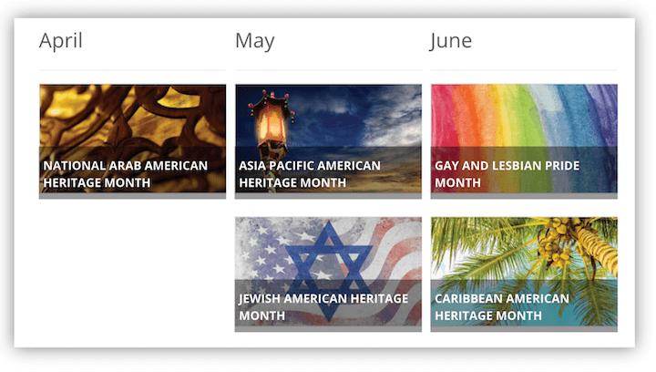 meses del patrimonio nacional abril, mayo, junio
