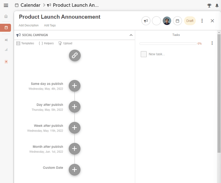 best free social media management tools - coschedule