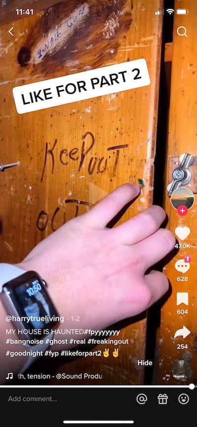 comment obtenir plus de likes sur tiktok - capture d'écran de la scène du cliffhanger