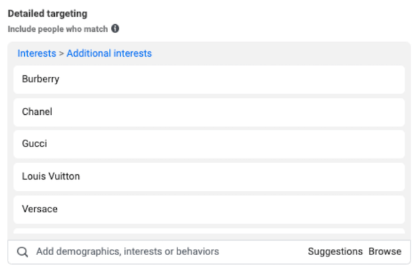 how to scale facebook ads - brand audiencs