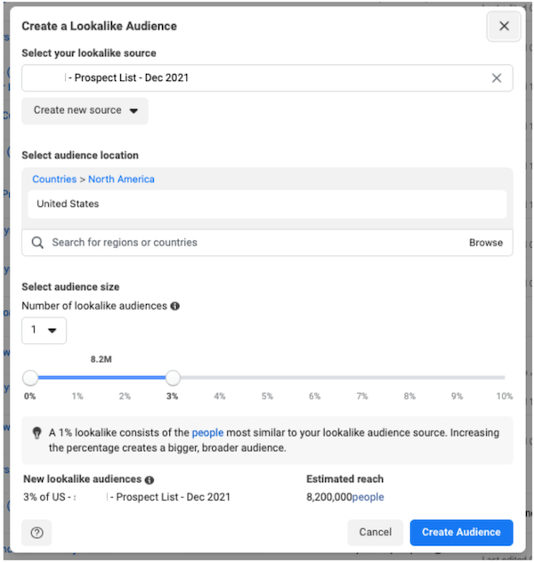 how to scale facebook ads - lookalike audiences