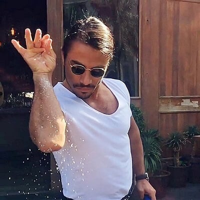 google ad extensions - saltbae sprinkling salt meme