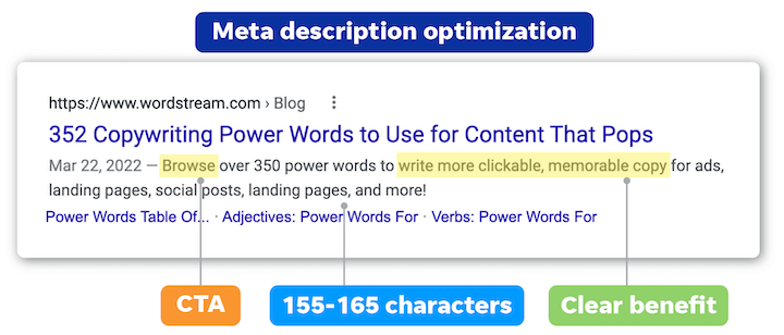 seo meta description optimization
