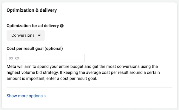 facebook ads bidding - highest volume