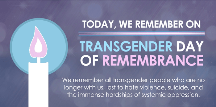 national transgender day of remembrance