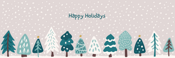 holiday greetings and messages - happy holidays email header