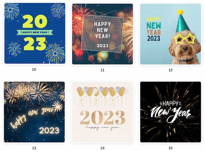 happy new year images for instagram and facebook