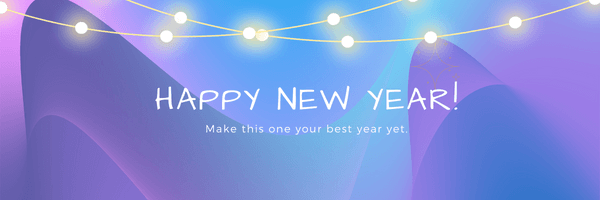 пожелания и поздравления с новым годом - баннер электронной почты