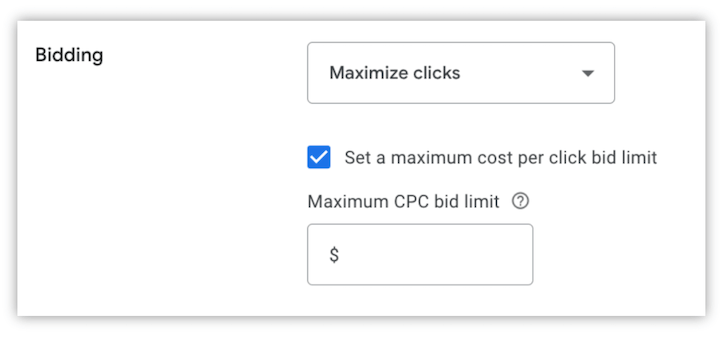 google ads bid management tips - maximize clicks 