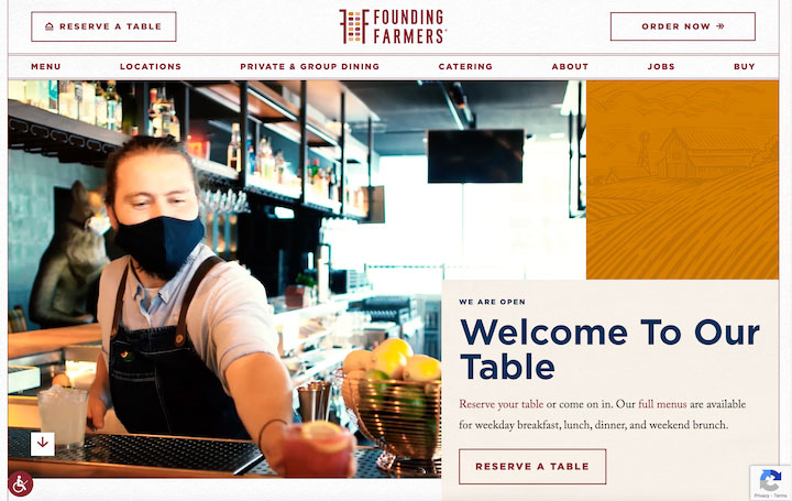 13 блестящих дизайнов веб-сайтов ресторанов, которые стоит скопировать в 2023 году