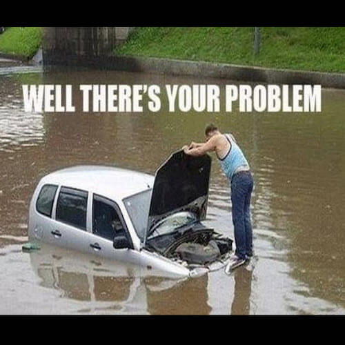 car problems meme