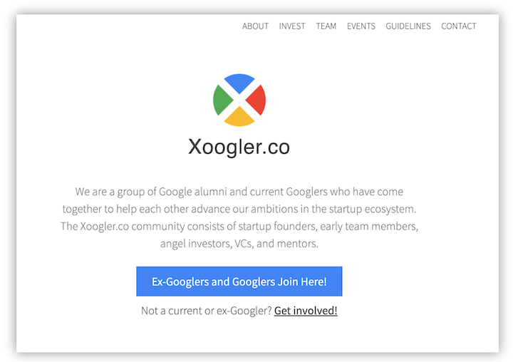 xoogler.co homepage