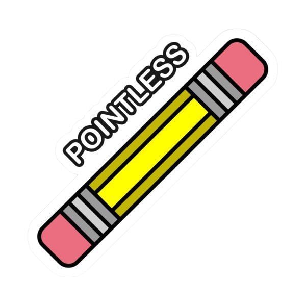 pencil with two erasers pointless joke
