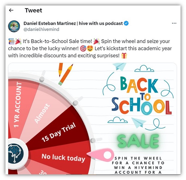 back to school message for sale example