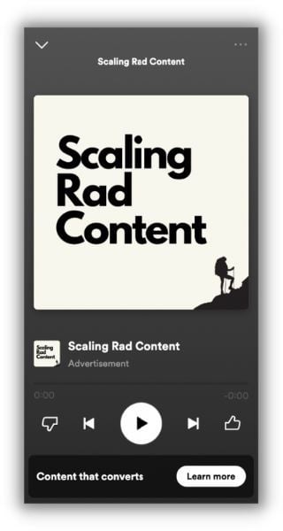 Spotify Advertising