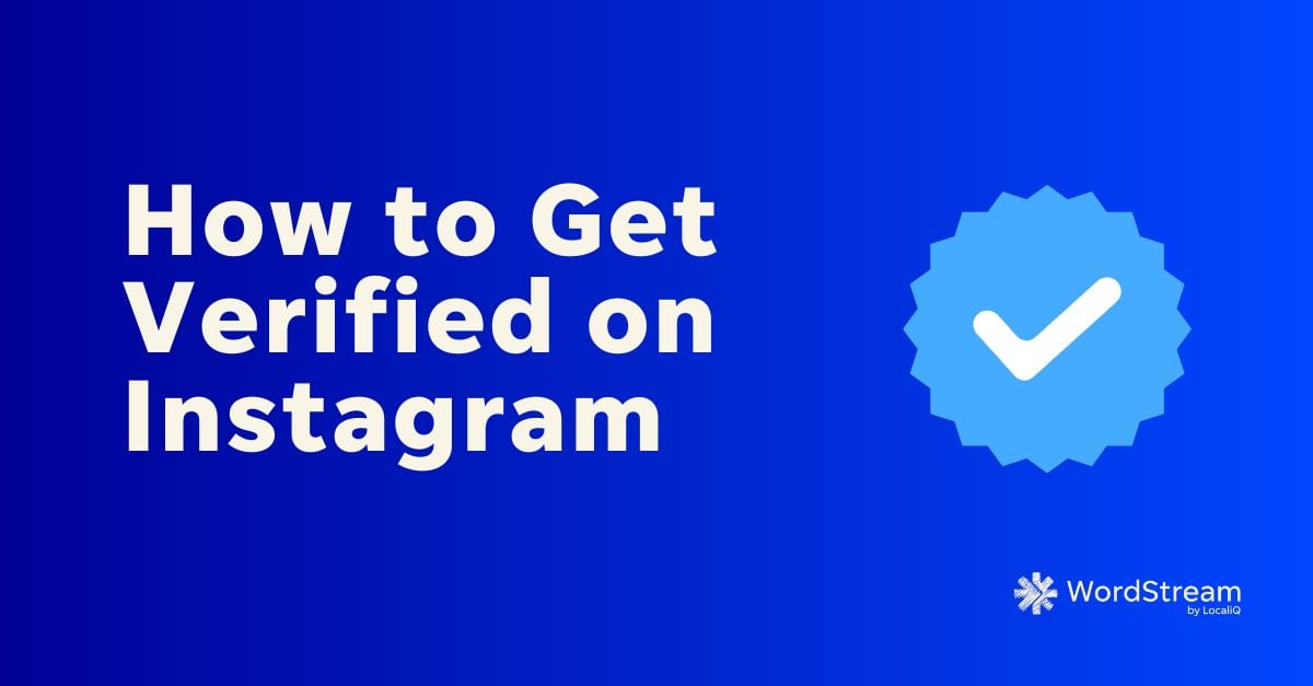 Instagram Verification Service - Buy Today - Verify IG Blue Tick for Insta