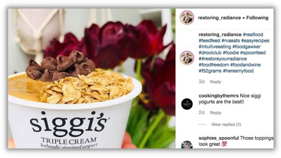 Instagram hashtags - Siggis' instagram post
