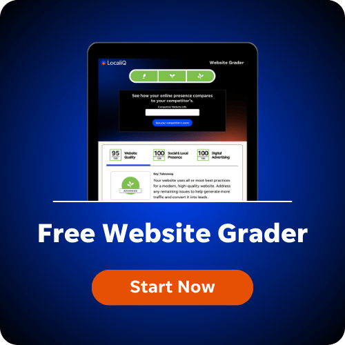 free website grader website offer