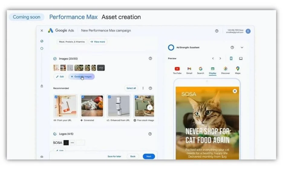 B2B marketing trends - screenshot of Performance Max