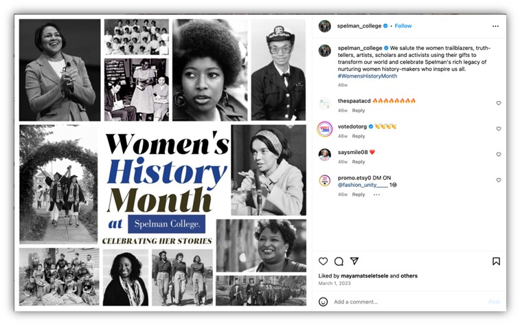 march content ideas - womens history month 