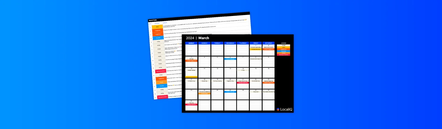 Your Copy & Paste Social Media Calendar Template