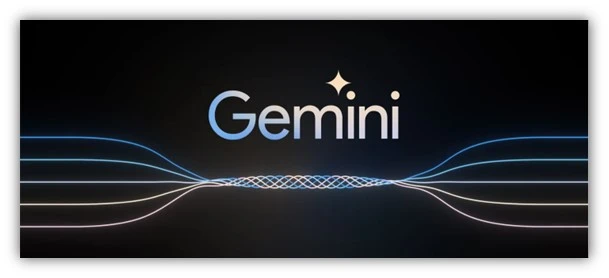 Обновления с максимальной производительностью: скриншот логотипа Google Gemini