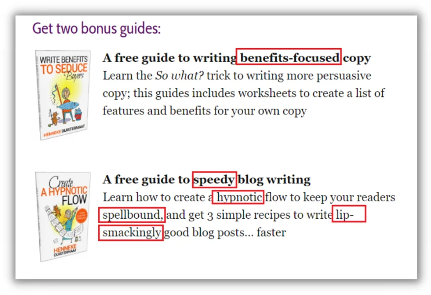 neuromarketing example using sensory language