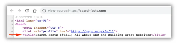 đánh dấu html cho thẻ tiêu đề ở phần cuối