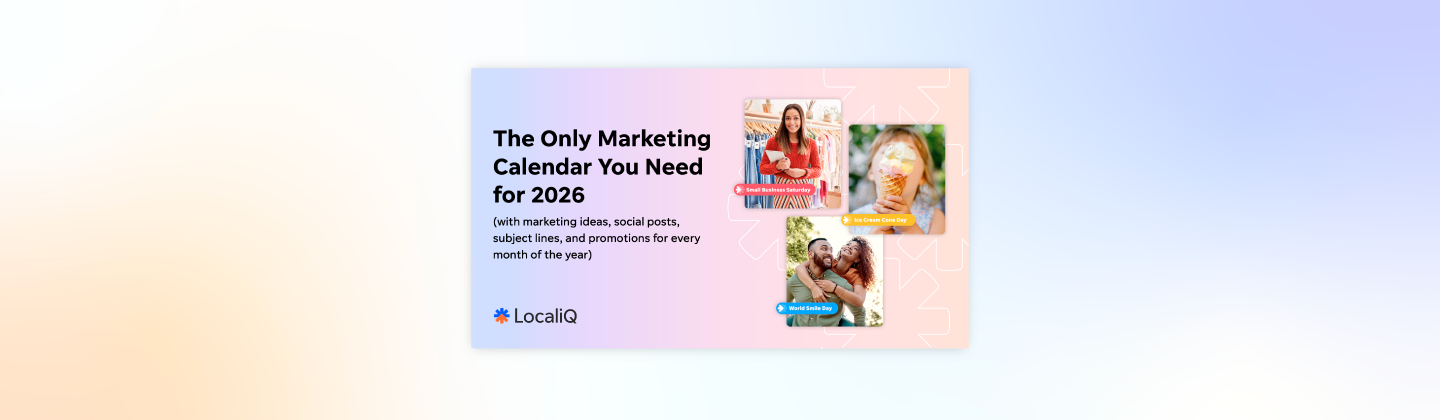 The Only Marketing Calendar You Need for 2026