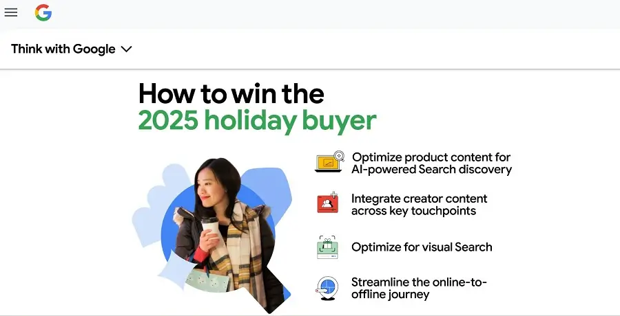 holiday advertising - google ads holiday resource screenshot