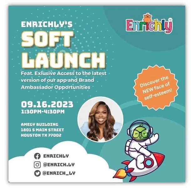 smart goals examples - Ad for a soft launch.