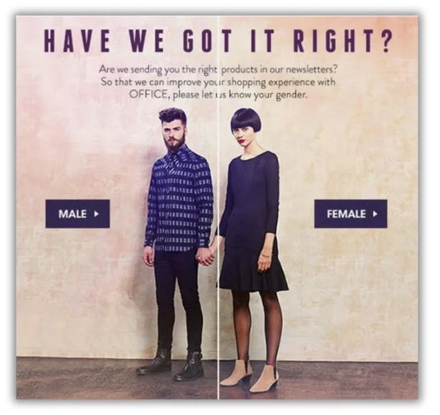 smart goals examples - segmented email example.