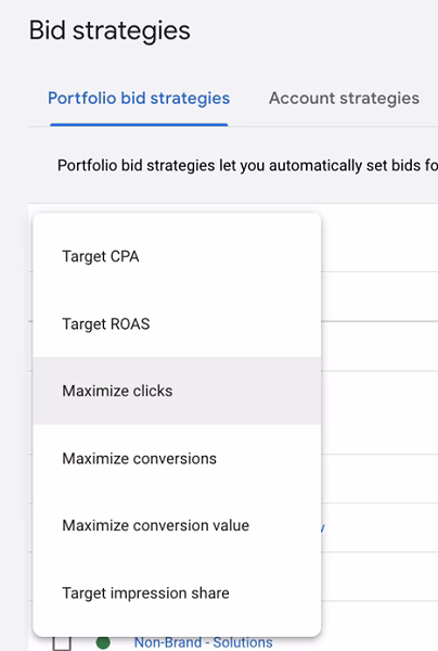 google ads shared budgets - portfolio bidding
