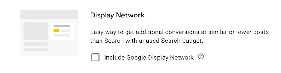 opt out of google display network