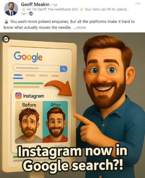 AI image prompt tips - Geoff LinkedIn post.