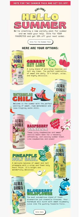 newsletter incentive example