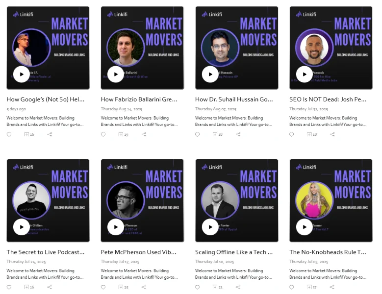 Best marketing podcasts - Market Movers Podcast