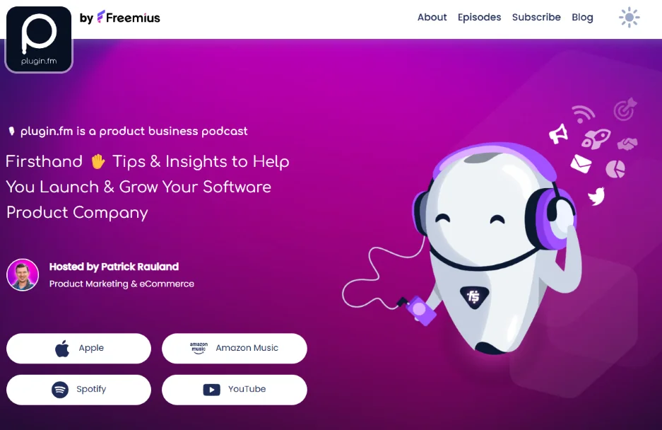 Best marketing podcasts - Plugin.fm