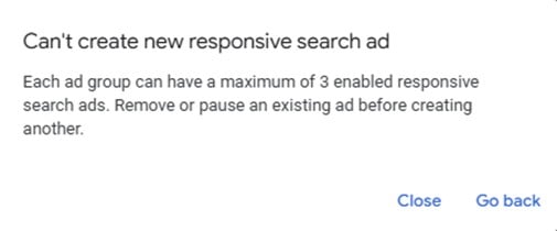 google ads account structure flag
