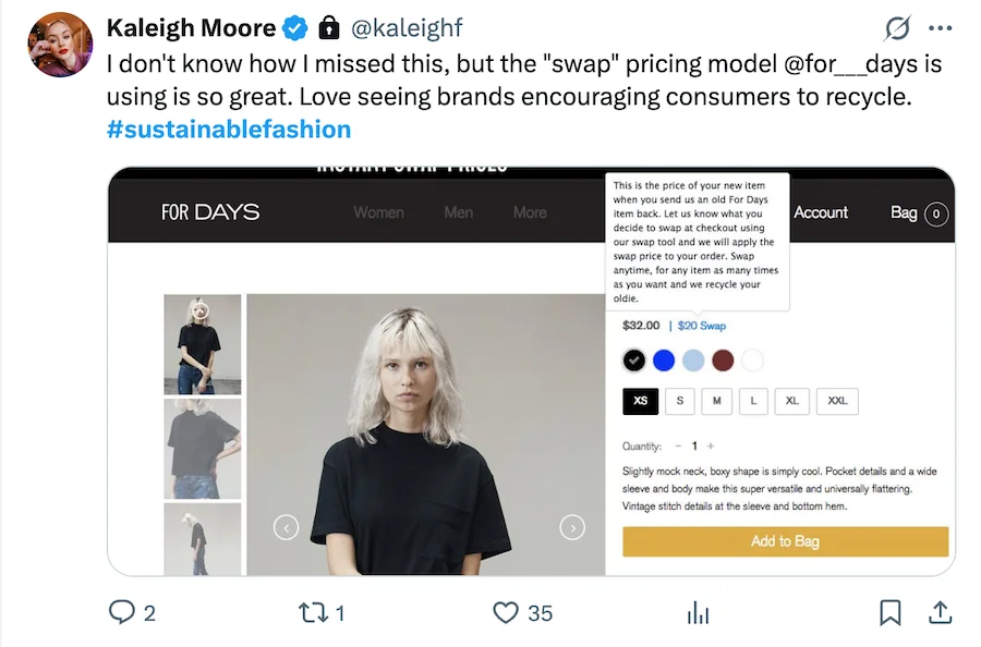 social listening example for days