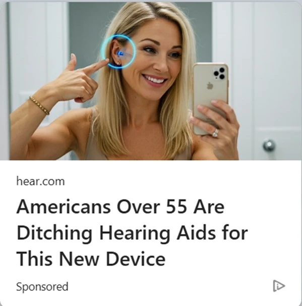 microsoft ads - audience network ad example