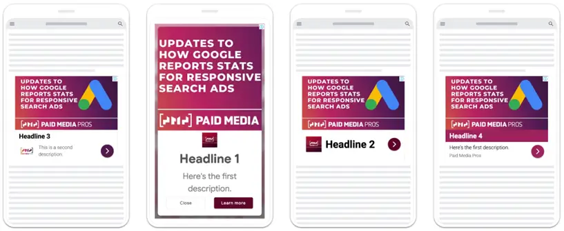 pmax ad examples - mobile