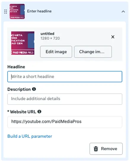 facebook ad types - how to create facebook carousel copy and destinations