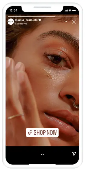 facebook ad types - image ad