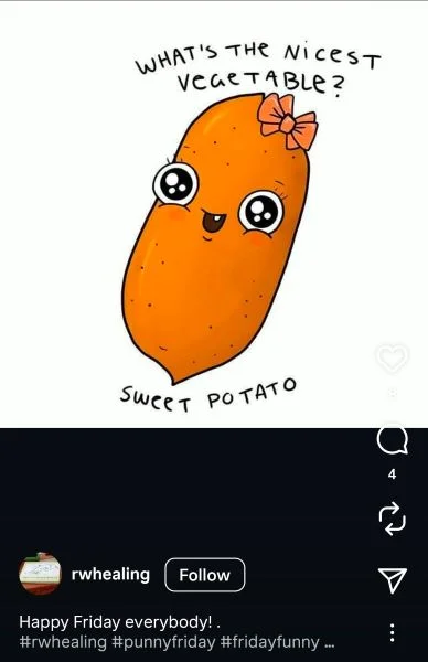 Thanksgiving puns - social post from a health spa.