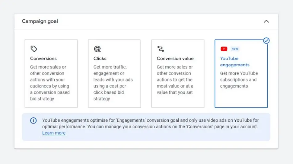 youtube subscribers google ads - demand gen engagement goal