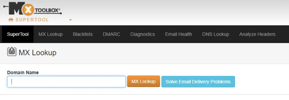Email deliverability checklist - MXtoolbox report