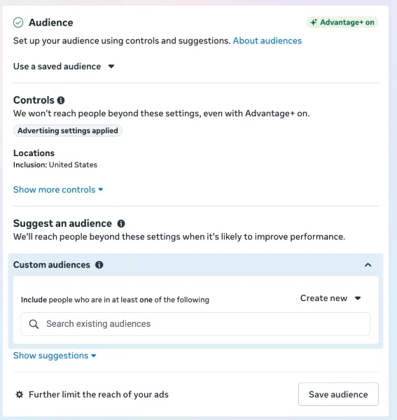 Facebook ads trends - Audience targeting on Meta ads.